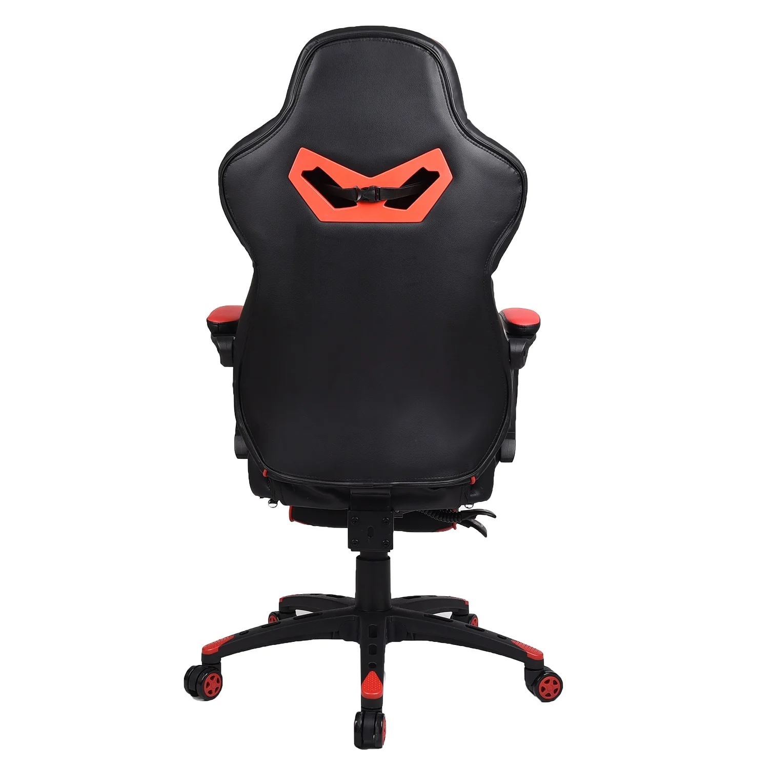 Ergonomic Computer Gaming Chair Recliner Adjustable High Back Massage Lumbar Red |