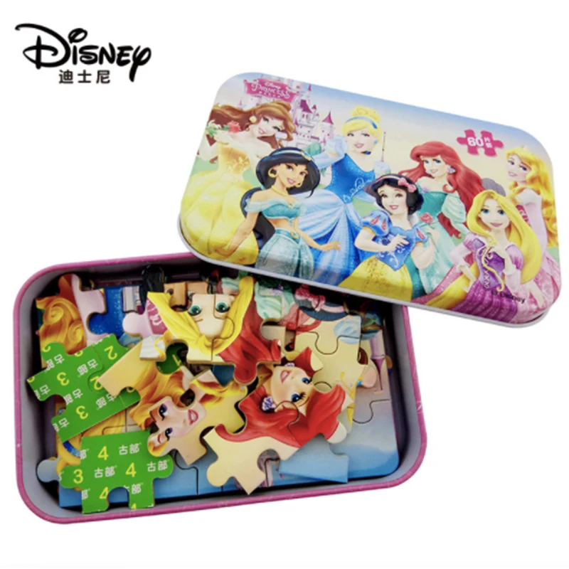 60 шт./компл. Дисней мультфильма Холодное сердце Игрушечная деревянная