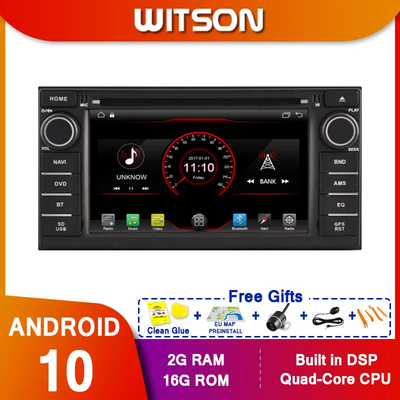 Автомобильный Dvd GPS WITSON Android 10 для NISSAN JUKE/ALMERA 2014 мультимедиа