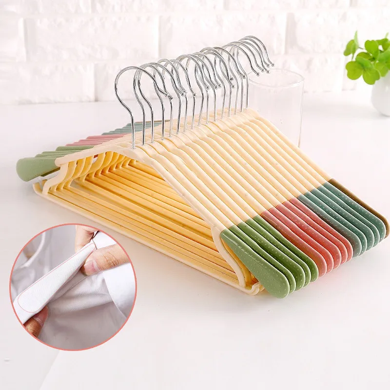 

10PS Anti-Slip Clothing Hanger Creative Wardrobe Space-Saving Practical Rotatable Hanger Multifunction Clothes Pants Drying Rack