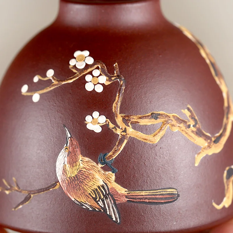 

Dream master sand in yixing purple sand cup sample tea cup kung fu tea cup single cup home mud painting, beaming