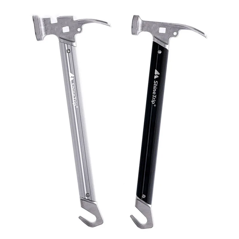 

Outdoor camping equipment aluminum handle stainless steel hammer hammer outdoor climbing camp tent