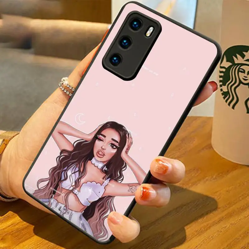 

0 Cartoons Ariana Grande Soft Cover Phone Case For Huawei P20 30 40 Pro Mate 20 30 40 Pro Xs Rs Honor 10