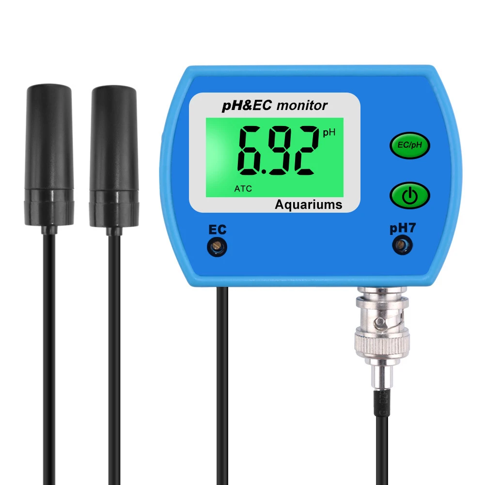 

Mini Multifunction PH/EC 2 in 1 Water Quality Tester Pool Monitoring Meter K888