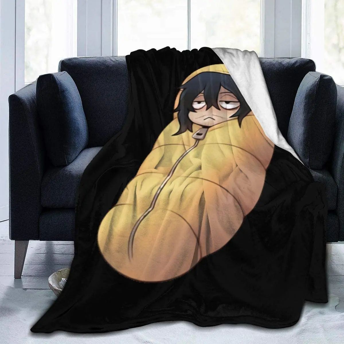 

My Hero Anime Blanket Super Soft Flannel Microfiber Thermal Blankets, Suitable for Living Room Sofa Bed throw blanket