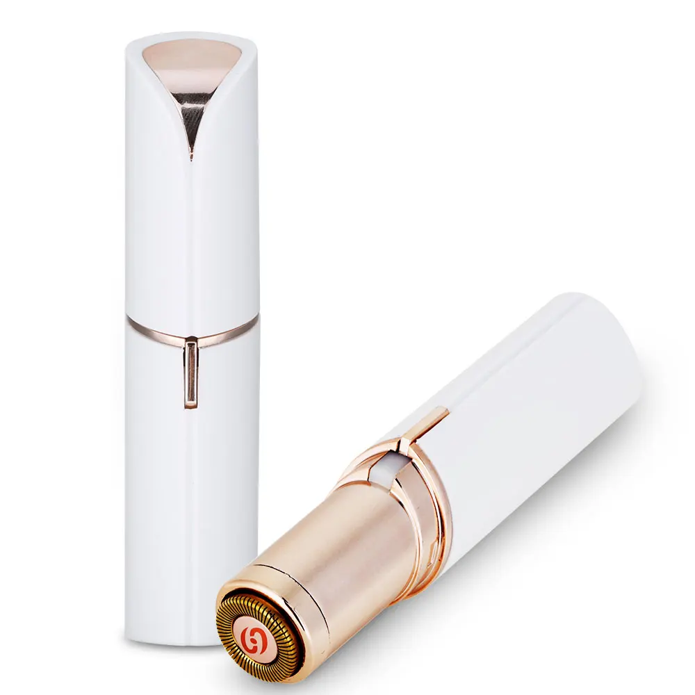 Мини эпилятор для бровей перезаряжаемый триммер бритва лица безболезненный