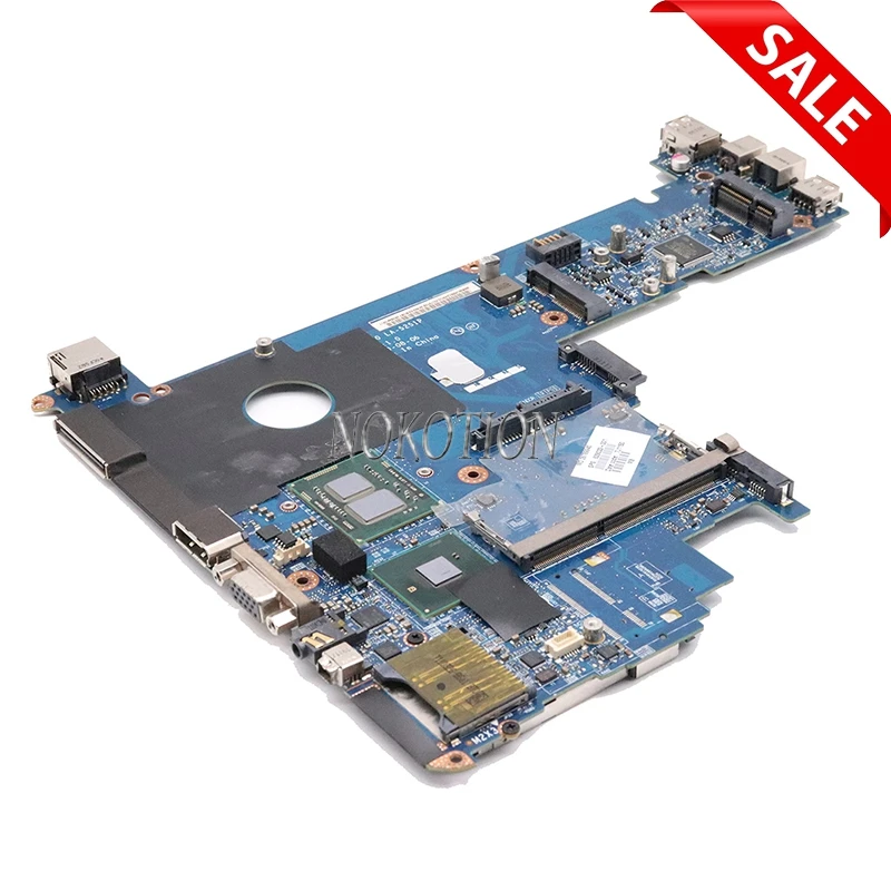 NOKOTION материнская плата для ноутбука HP EliteBook 2540P 598762-001 614965-001 аккумулятор большой