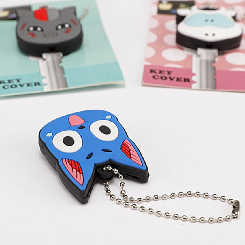 Чехол для брелка со светодиодный Ной подсветкой силиконовое кольцо ключей из ПВХ