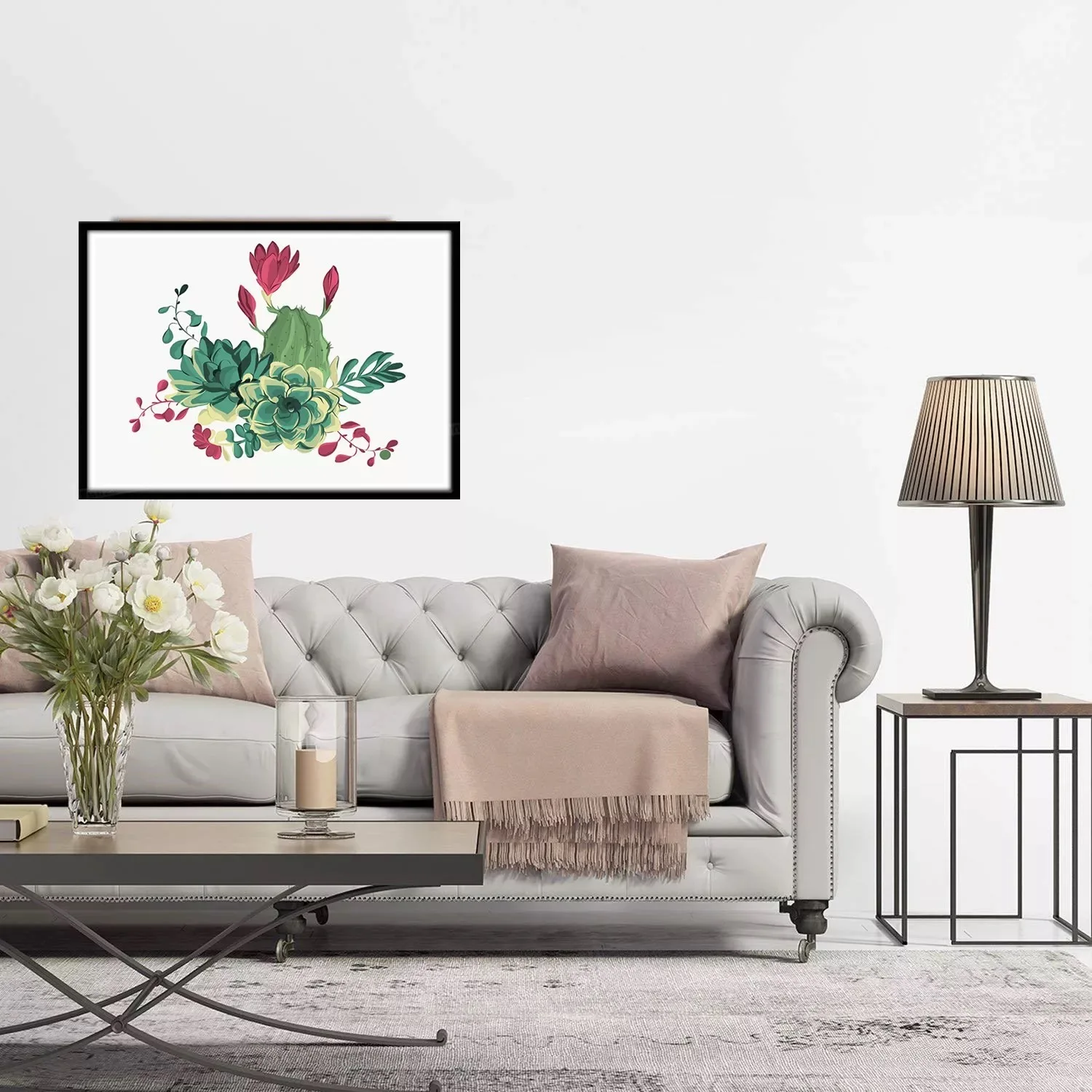 

New DIY YNX5D diamond painting flower peony round diamond cross stitch print home furnishings living room decoration mural gift