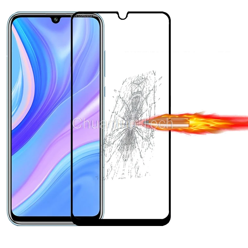 2.5D 9H Премиум Закаленное стекло для Huawei Y9s Y8p Y8s Y7p Y6p Y5p полное покрытие защита