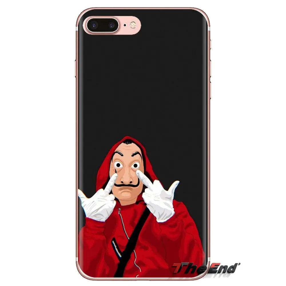 Мягкий прозрачный чехол La Casa De Papel Money Heist для LG G3 G4 Mini G5 G6 G7 Q6 Q7 Q8 Q9 V10 V20 V30 X Power 2 3 K10 K4 K8