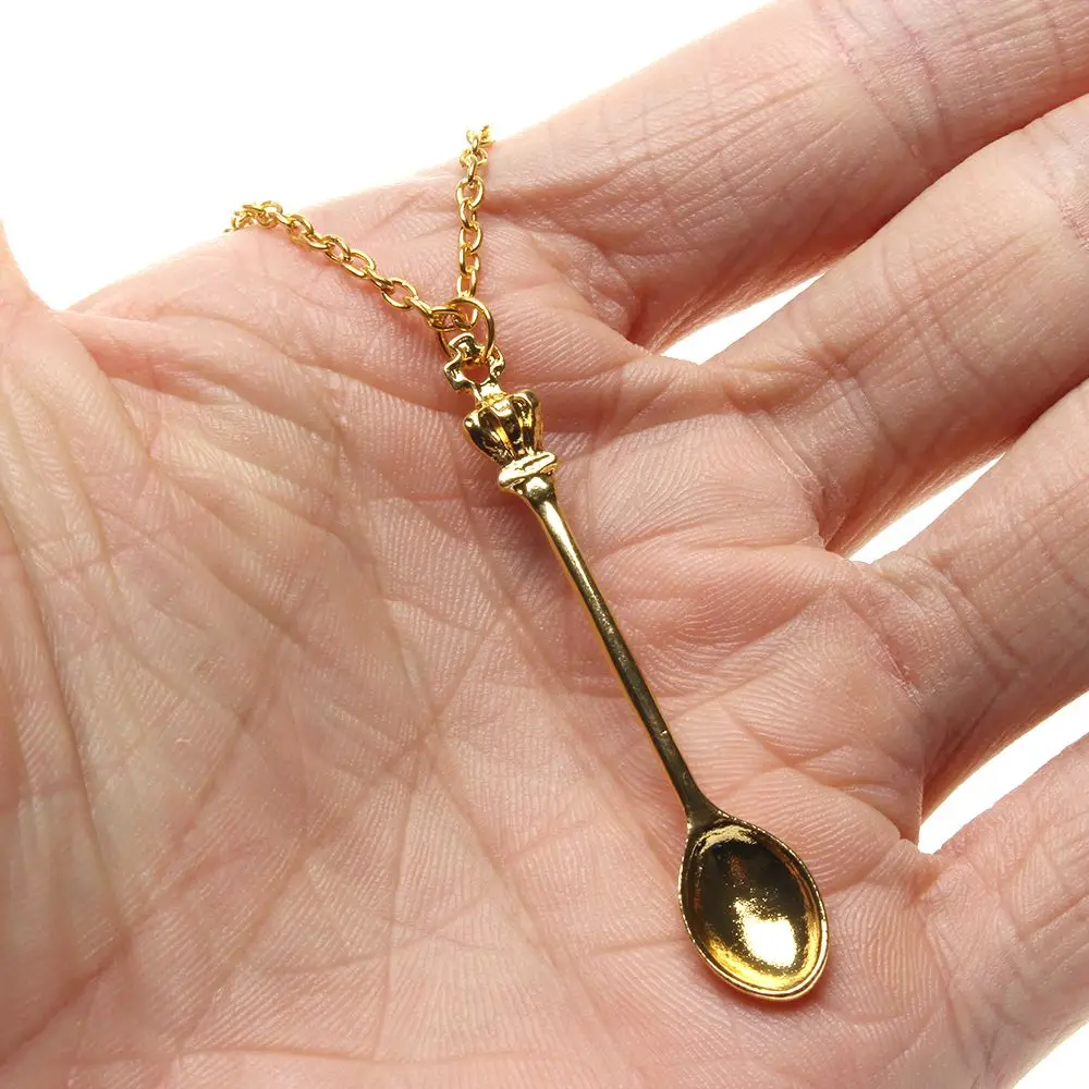 Ожерелье с подвеской в виде чайной ложки | Украшения и аксессуары
