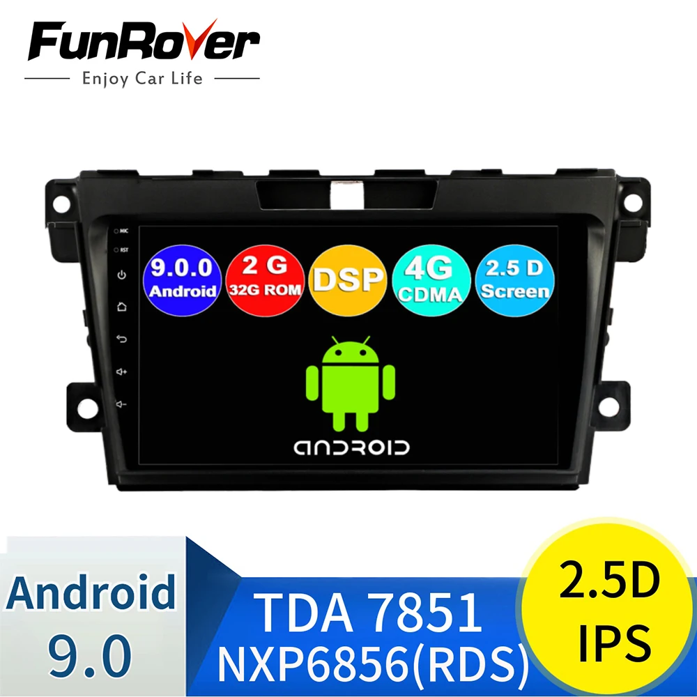 2 DIN 9 &quotAndroid 0 Автомобильный GPS навигатор Радио мультимедийный плеер для 2007 2008 2009
