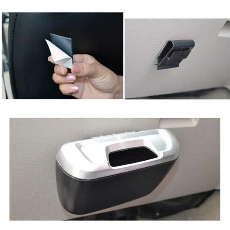 Новинка подвесной контейнер для мусора на заднее сиденье автомобиля сумка