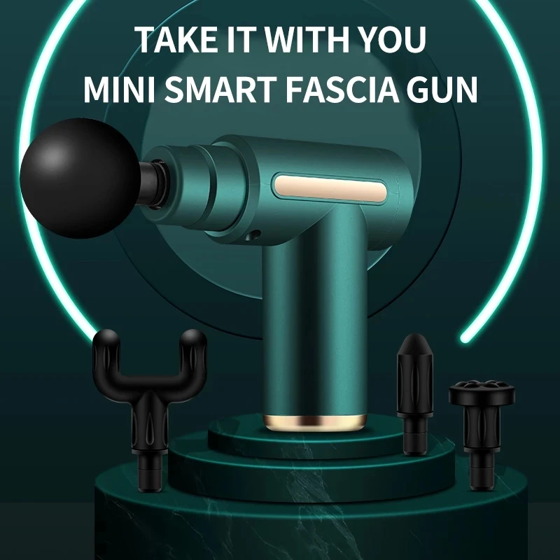 Многофункциональный мини-массажный пистолет, портативный мини-пистолет, для...