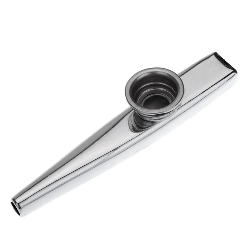 Kazoo металлический сплав из алюминиевого сплава с 5 подарками диафрагма для флейты