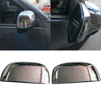for mitsubishi outlander 2007 to 2012 abs chrome protective shell for rear view mirror car external parts rearview mirror cover