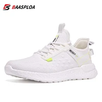 baasploa sneakers men light running shoes outdoor athletic shoes comfortable male breathable sport mesh trainers shoes