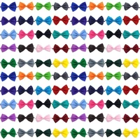 wholesale 50 100pcs adjustable dog cat bow tie neck tie pet dog bow tie puppy bows collar for kitten collar pet accessories