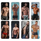 Черный чехол из ТПУ для Xiaomi Redmi 7A, 8, 8A, 9, 9A, 9C, чехол для Redmi Note 8T, 8 Pro, T, Note 9, 9S, 9 Pro, чехол с сексуальным мускулистом