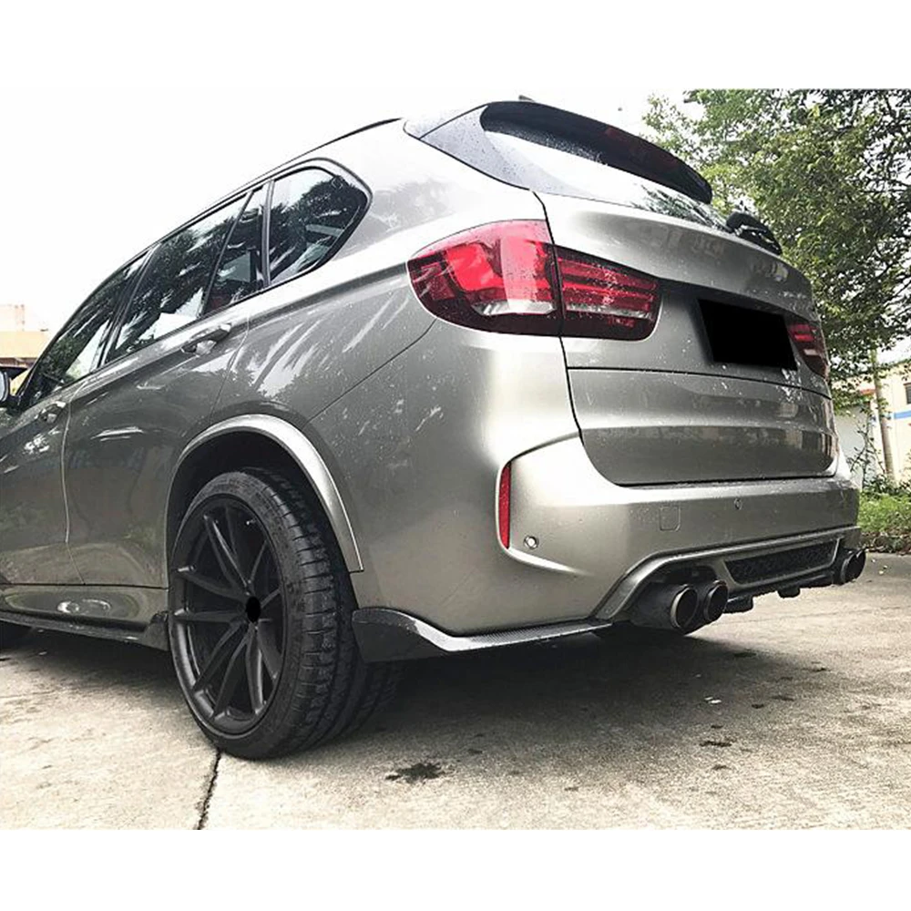 Спойлер для заднего бампера из углеродного волокна BMW F85 X5 F86 X6 X5M X6M SUV 4 Door 2014 2015 2016