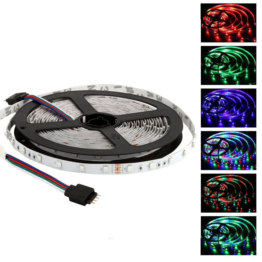 

SMD 2835/5050 Neon LED Strip Lights Tape 12V Waterproof/No Waterproof 1M 2M 3M 4M 5M 60LEDS/M DC LED RGB Room Light TV Backlight