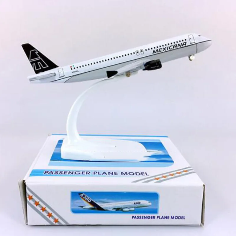 16 см 1:400 масштаб Airbus A320 200 Модель шасси airomexico Mexicana airways Airplane W база сплав литье под
