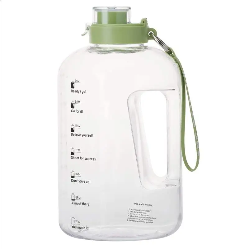 

Спортивные Фитнес стакана воды большой емкости спортивный чайник 2.5L пластиковые удобная кружка высокий внешний вид Горизонтальное простр...