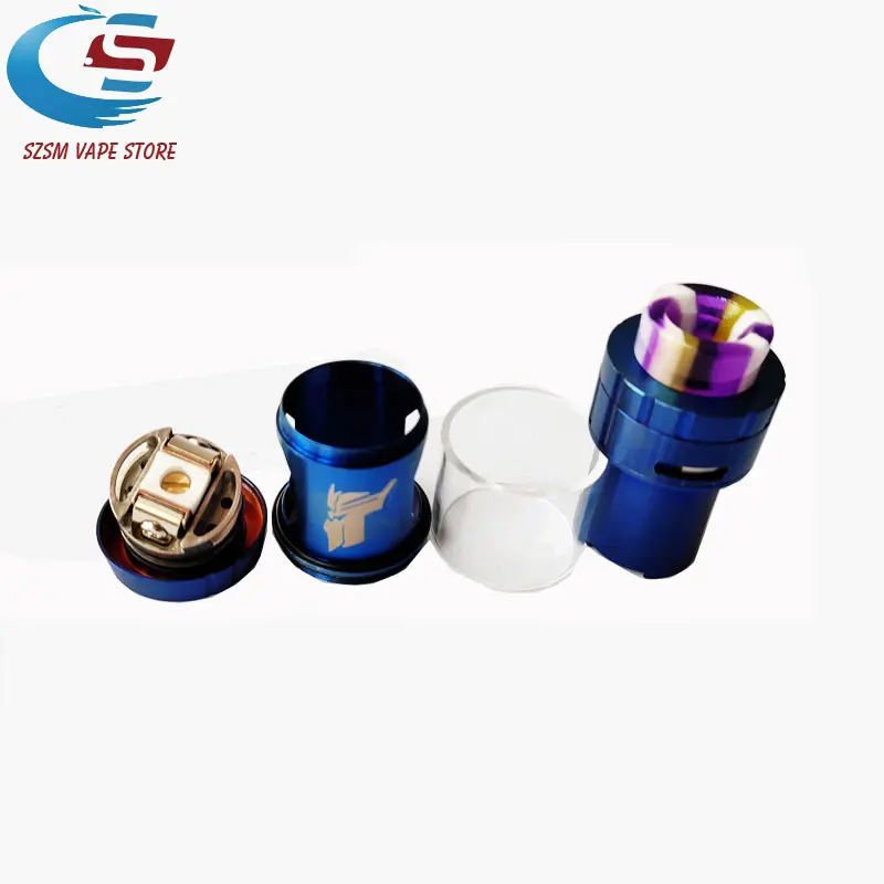 Атомайзер для вейпа мутант RTA диаметр 26 мм емкость 4 мл нержавеющая сталь VS Juggerknot