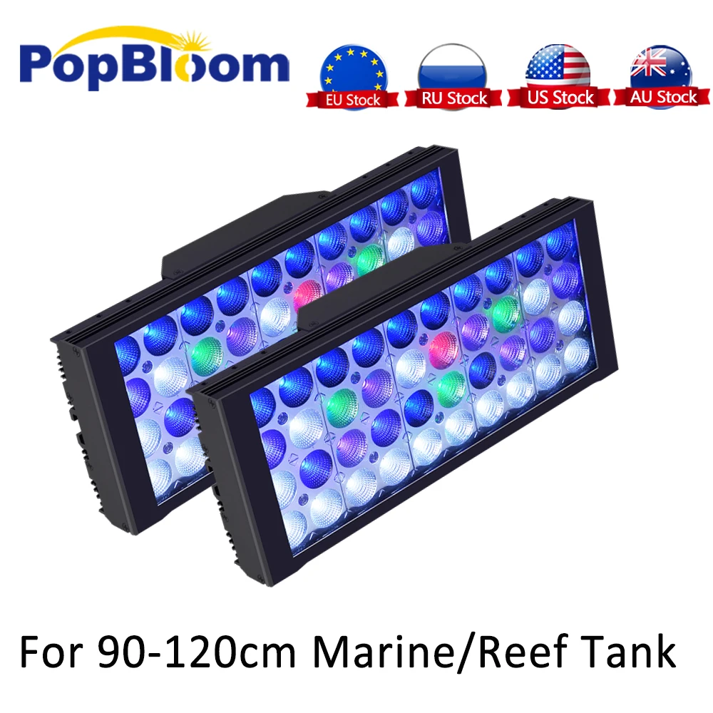 Коралловый риф для аквариума светодиодный светильник PopBloom Pecera Luzed acuariio Chihiros Eclairage аквариум морской светильник Acuario Marino Reef