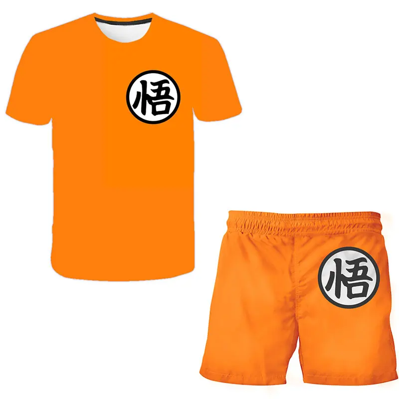 

Костюм детский из футболки и шортов, из полиэстера