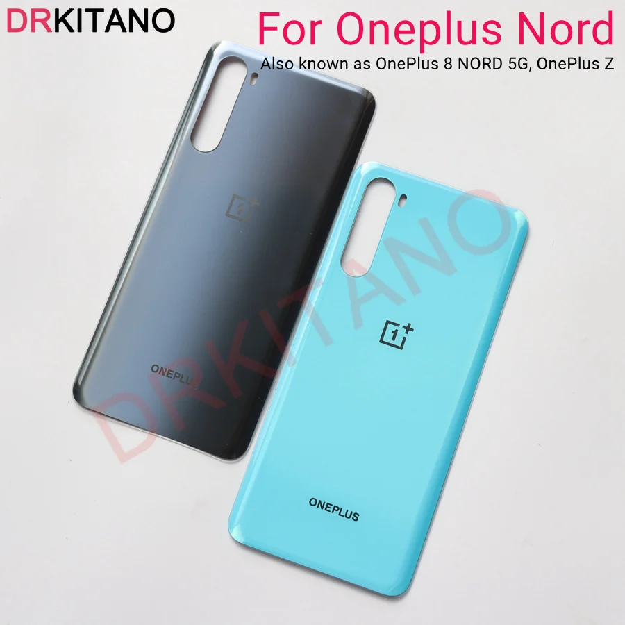 Для Oneplus Nord задняя Батарея чехол Z сзади Стекло двери Корпус для ONEPLUS 8 5G крышка