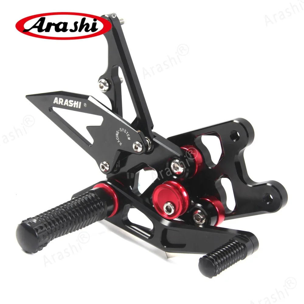Arashi GSXR 1000 K7 K8 Rider Rearset регулируемые Подножки для SUZUKI GSXR1000 GSX-R 1000 2007 2008 мотоцикла с ЧПУ