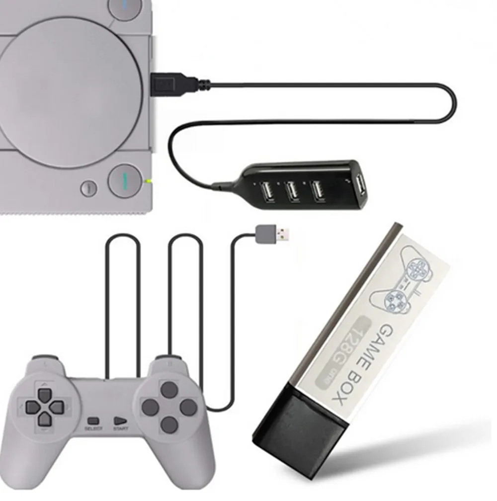 Игровой бустер Plug игры пакет для Playstation аксессуары встроенные 7000 True Blue Mini