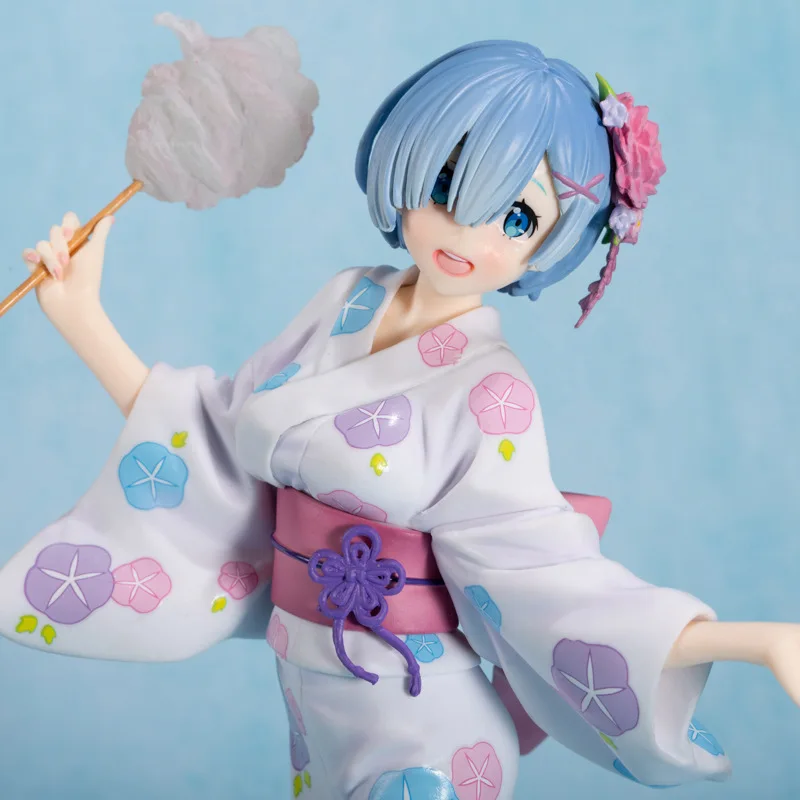 24 см Rem Yukata Сексуальная Аниме Фигурка Re: жизнь в другом мире от Zero Ver. ПВХ экшн