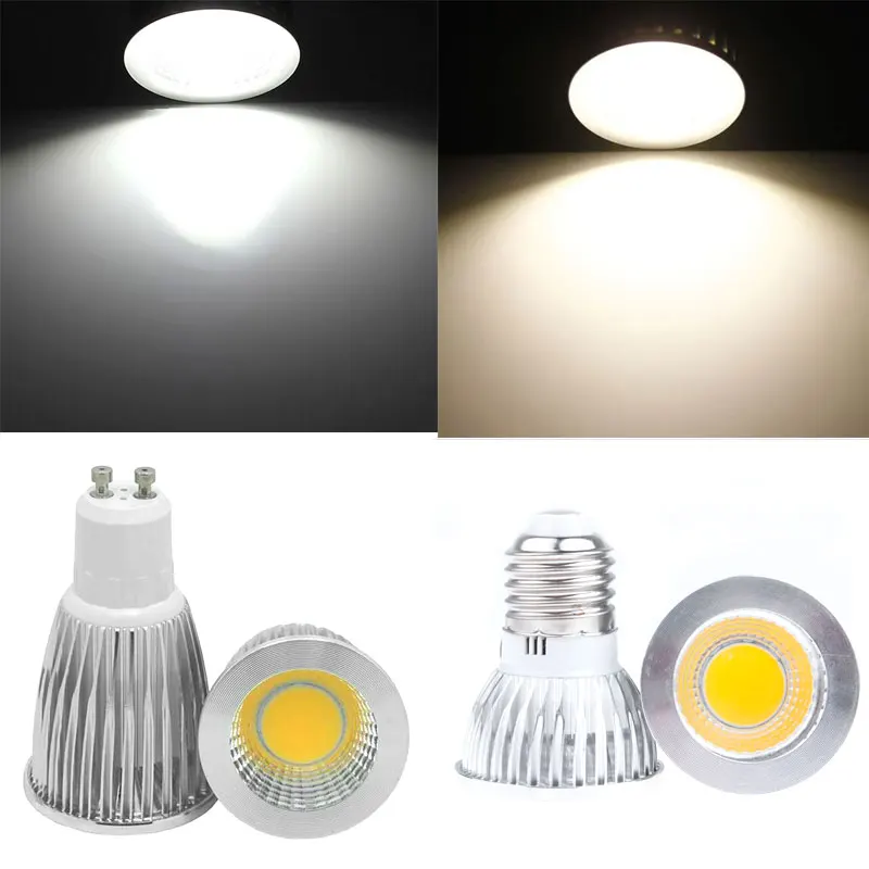 

LED Lamp GU10/E27 LED Bulb Spotlight Dimmable 6W For Indoor Home Lighting 600lm
