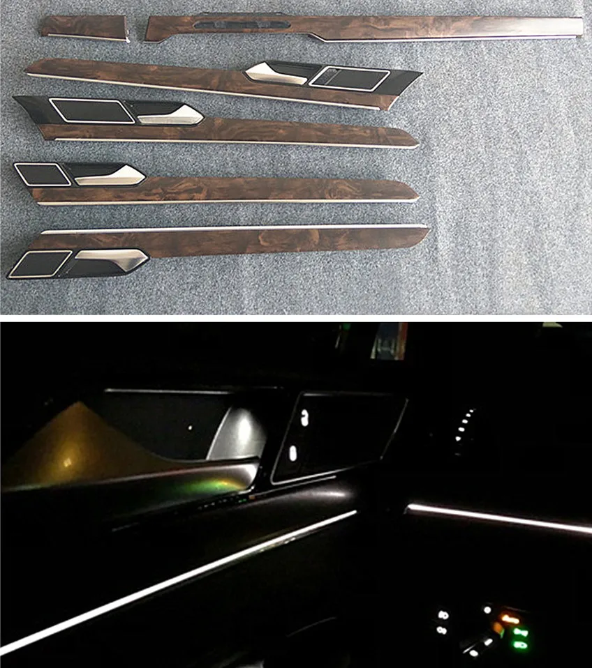 OEM приборной панели светодиодный светильник для двери отделка из персикового