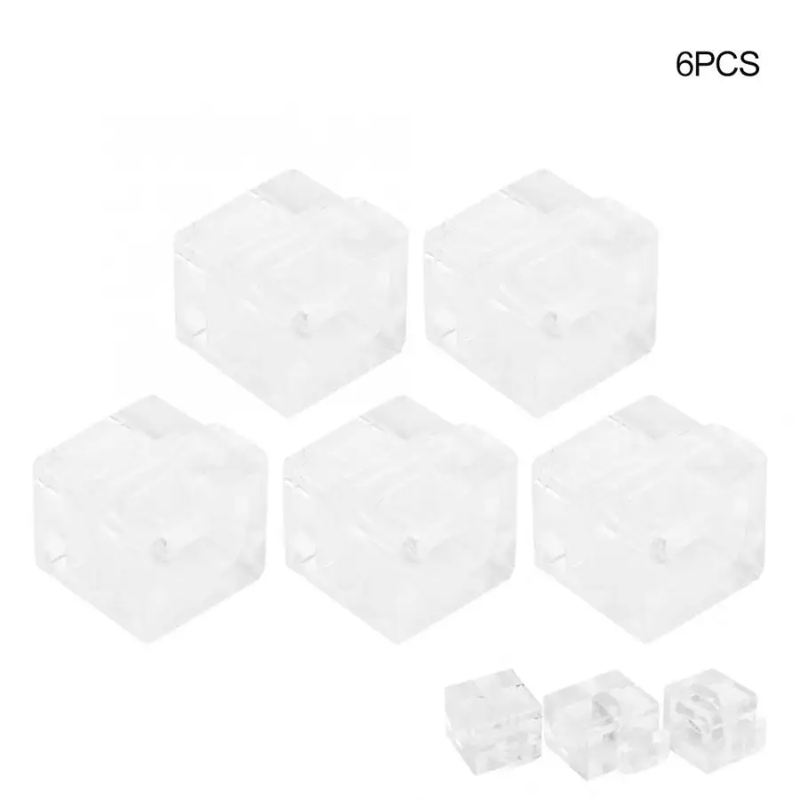 30 шт. алюминиевый профиль разделительный блок нейлоновый стеклянный соединитель