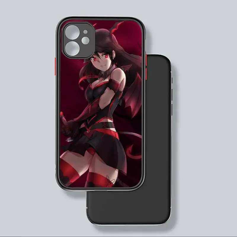 

Anime Akame Ga Kill Phone Case For iphone 12 11 8 7 plus mini x xs xr pro max matte transparent cover