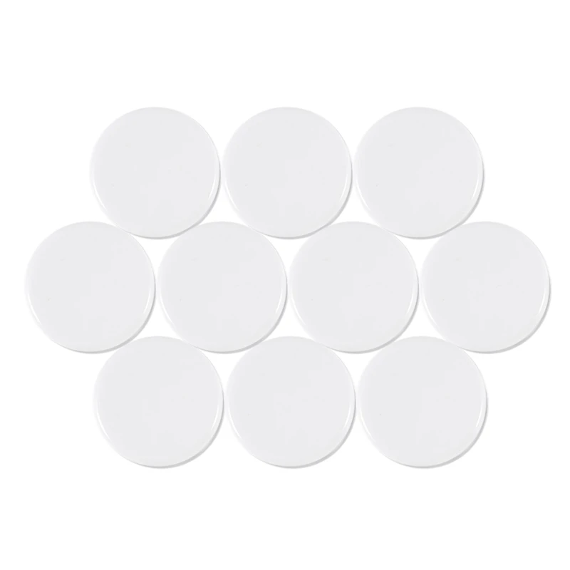 10PCS Cosmetic Empty Jar Pot Eyeshadow Makeup Face Cream Lip Balm Container White | Красота и здоровье