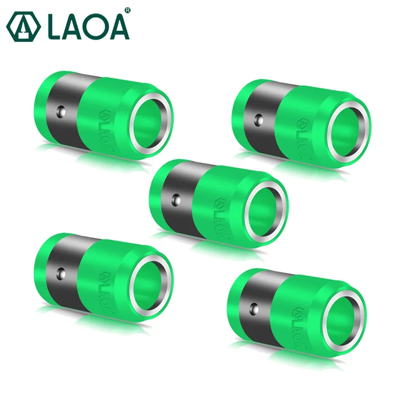 LAOA 5pcs Magnetic Ring Electric Screwdriver Bit Tool | Power Accessories