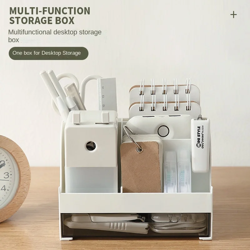 

Study stationery desktop receiving box contracted large capacity frame dresser dresser study product penmarker organizer