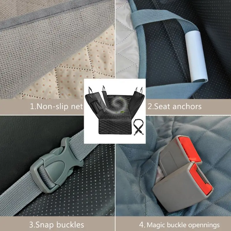 vender Capa De Assento Do Carro Do Cão Vista Malha à Prova Dwaterproof água Traseira Do Assento Esteira Hammock Pet Protector