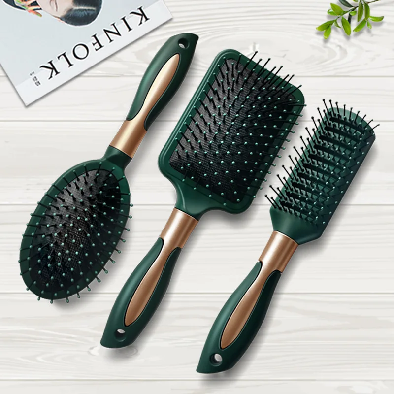 

Hair Scalp Massage Comb Airbag Hairbrush Nylon Women Wet Curly Detangle Hair Brush Negative for Salon Hairdressing Styling Tools