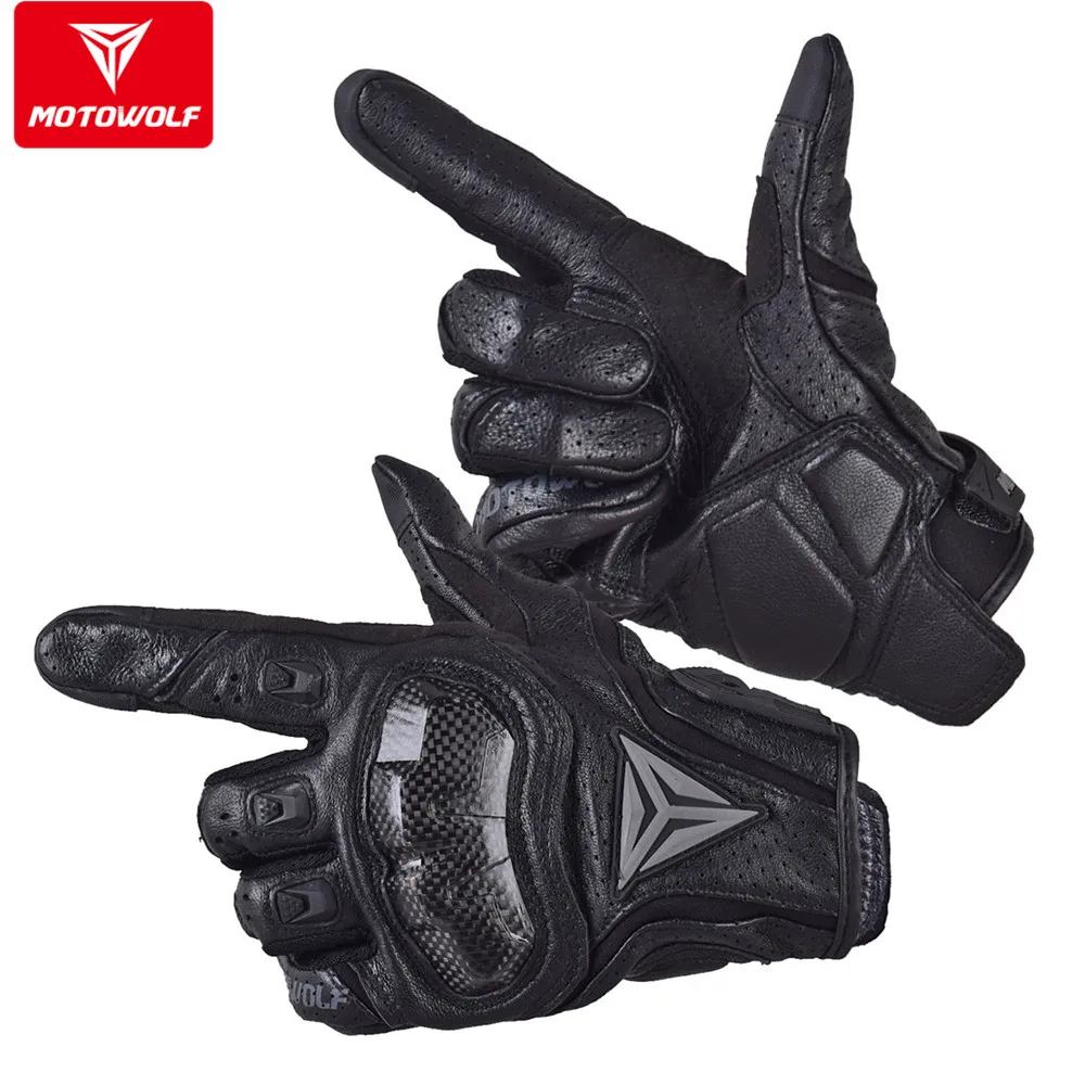 MOTOWOLF-0305 Motorcycle Gloves Riding Moto Protective Male Motocross Motor Biker Motorbike Glove MTB Cycling DH Tactical | Автомобили и