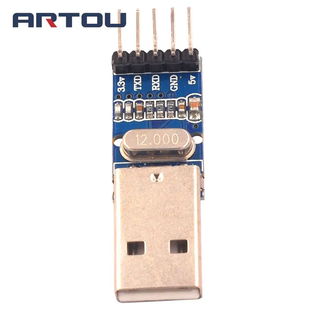 Модуль адаптера преобразователя PL2303 USB в RS232 TTL | Электронные компоненты и