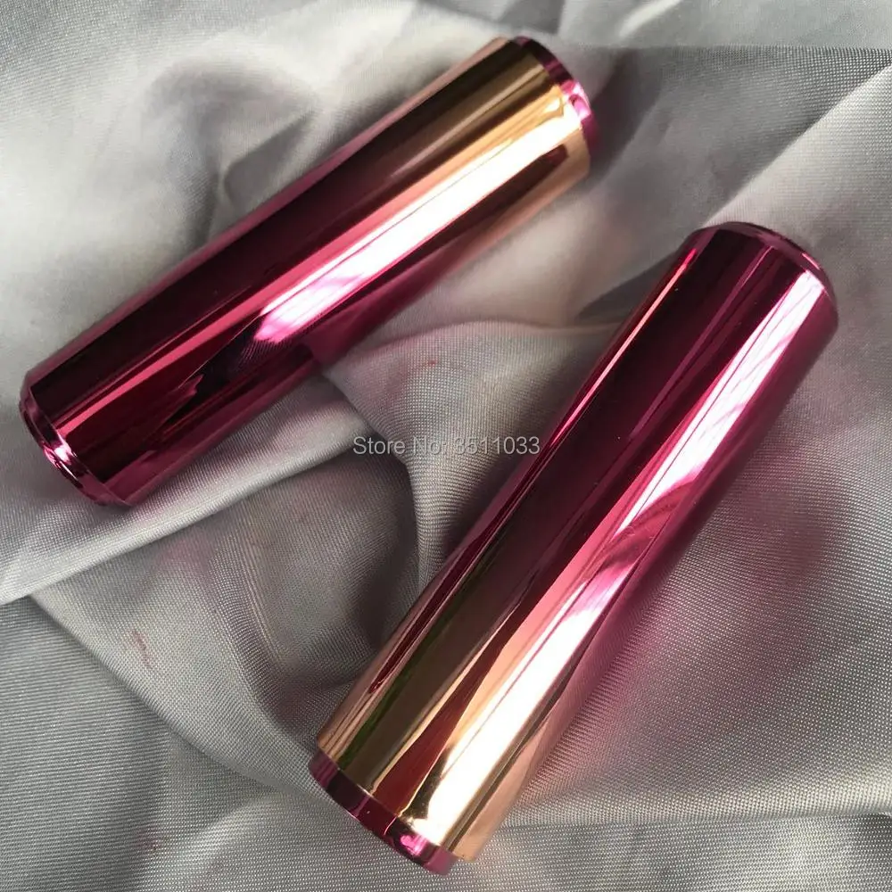 Новинка золотой фиолетовый градиентный тюбик для губной помады пластиковый