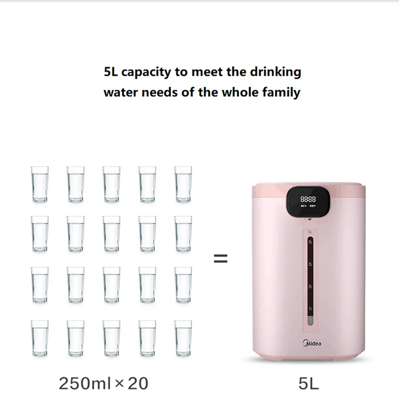 220V 5L бытовой электрический чайник автоматическое сохранение тепла для кипячения