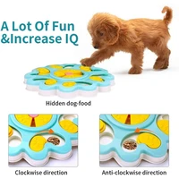 puppy dog puzzle toys for beginner puppy treat dispenser interactive dog toy designed for training treats slow feeder smart bowl