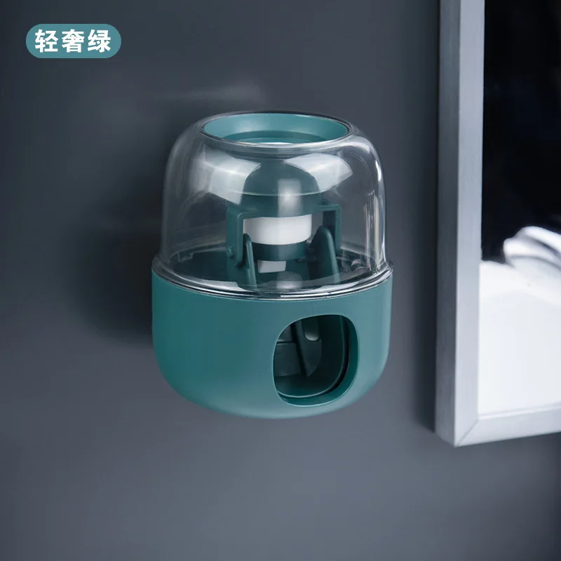 toothpaste squeezer automatic dispenser holder bathroom accessories wall mount bathroom products gadgets reusable for kids home free global shipping